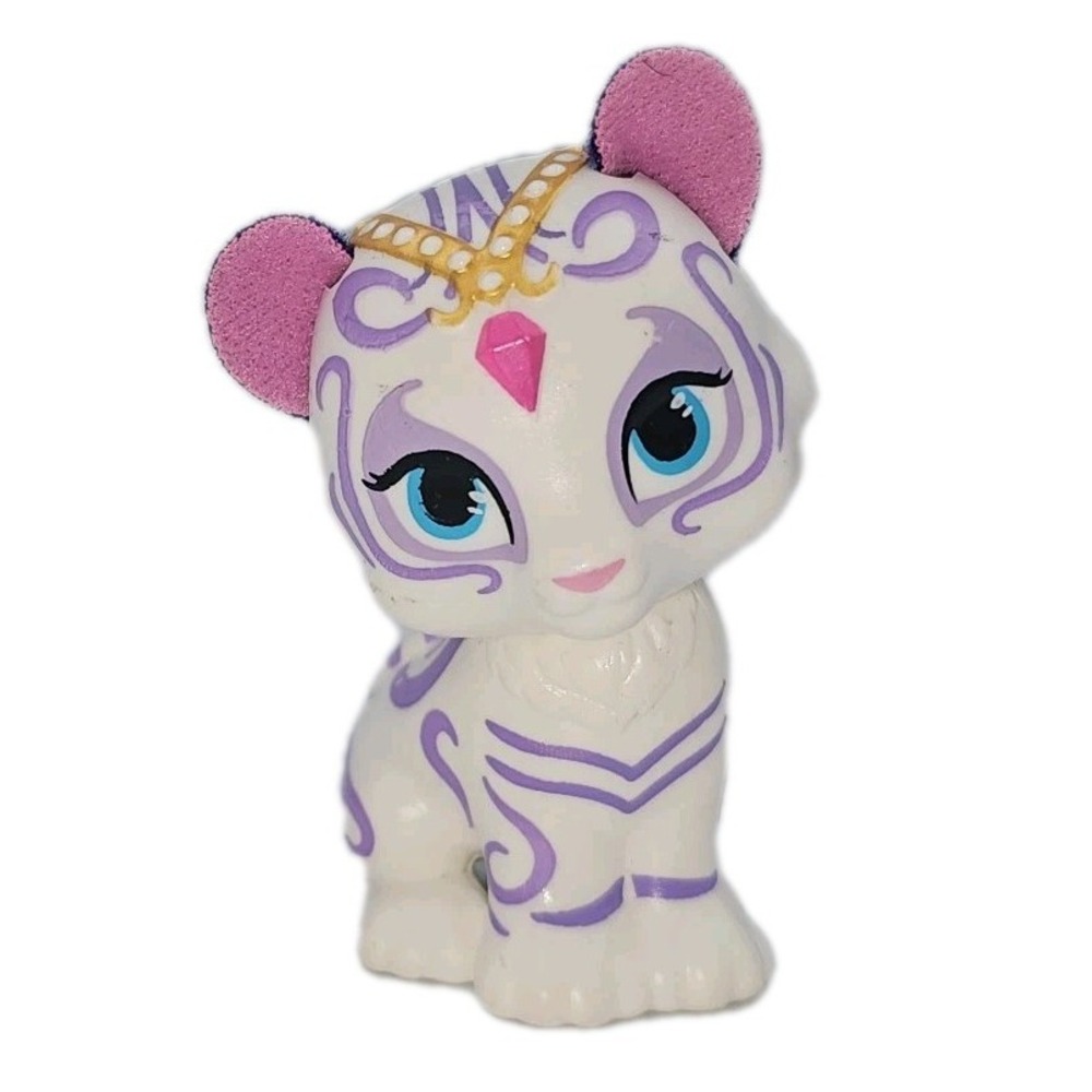 Mattel Shimmer and Shine 3" Nahal White Bengal Tiger Cub Figure Retired Rare